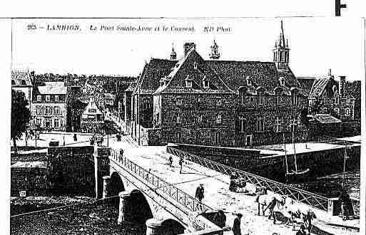 Ville de LANNION Carte postale ancienne